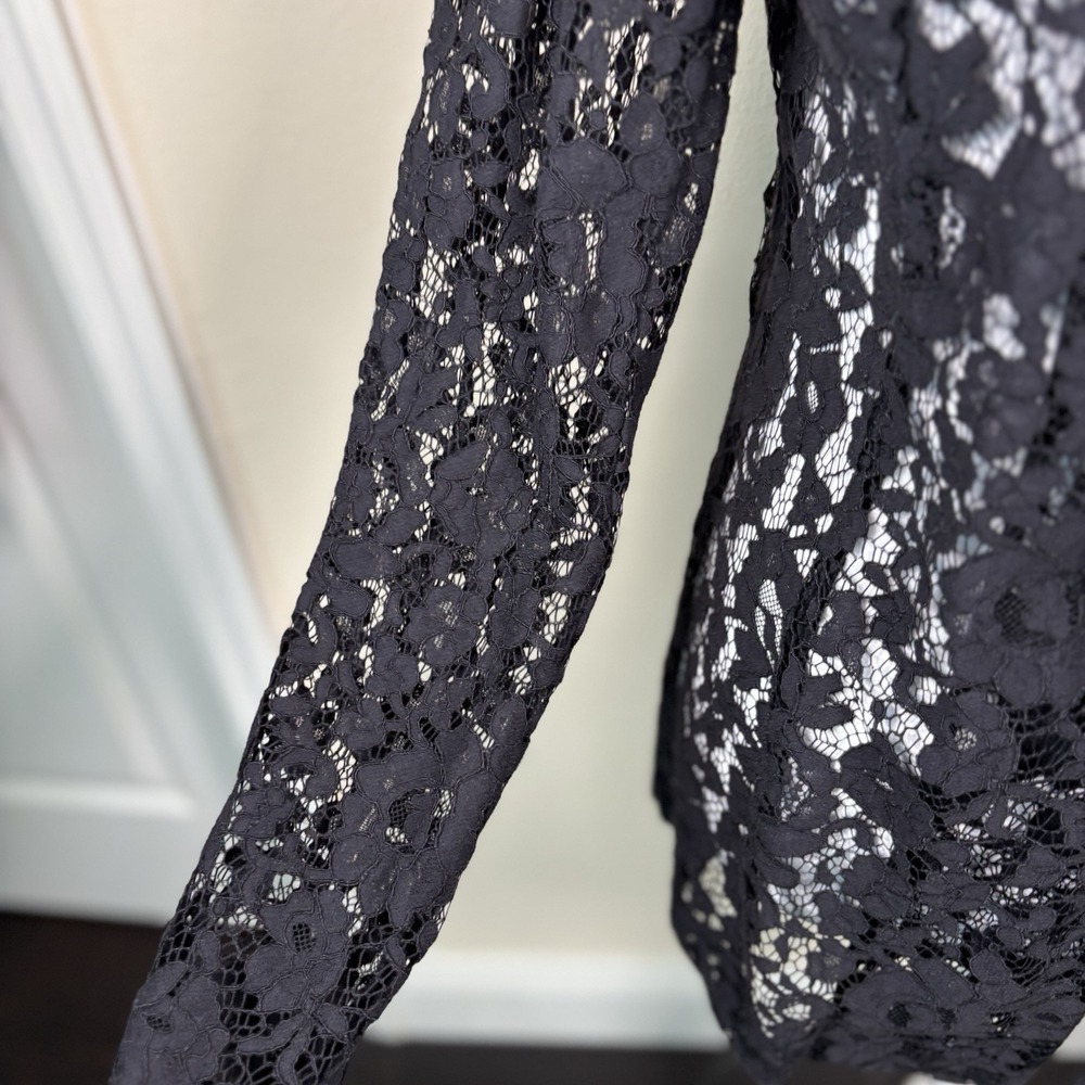 Apt 9 Black Lace Women's Topper Classy Whims Goth Gypsy Fairy Grunge - Picture 4 of 13